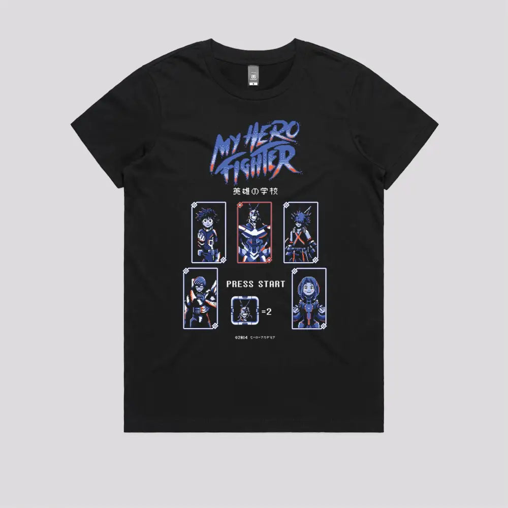 My Hero Fighter T-Shirt | Anime T-Shirts