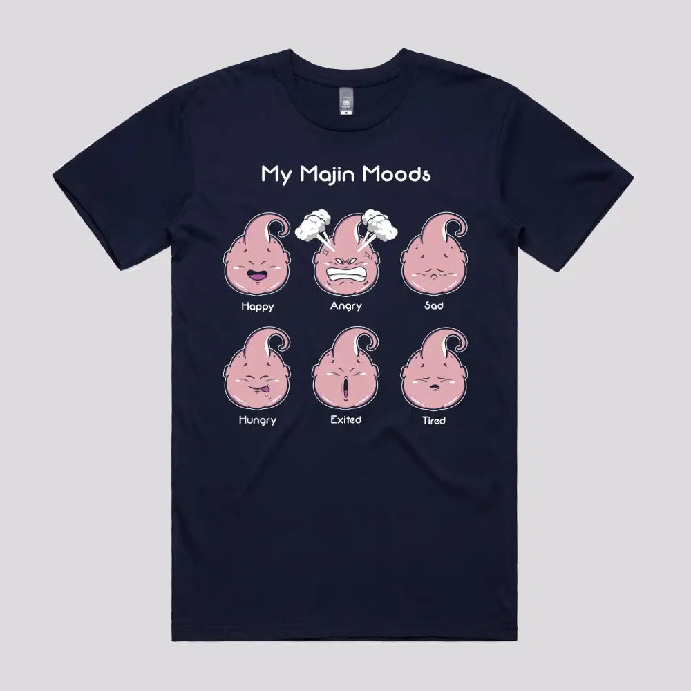 My Majin Moods T-Shirt | Anime T-Shirts