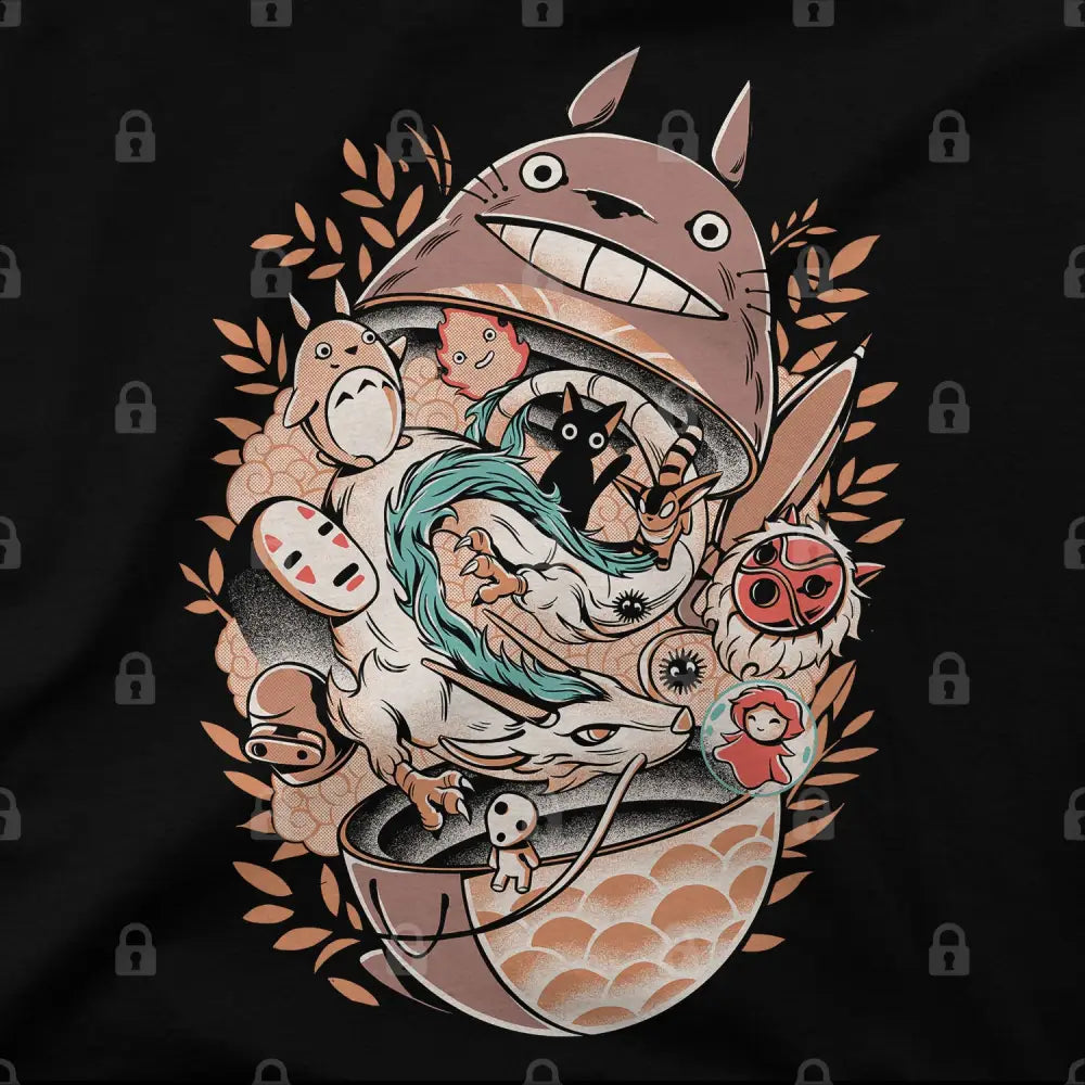 My Neighbor Matryoshka T-Shirt | Anime T-Shirts