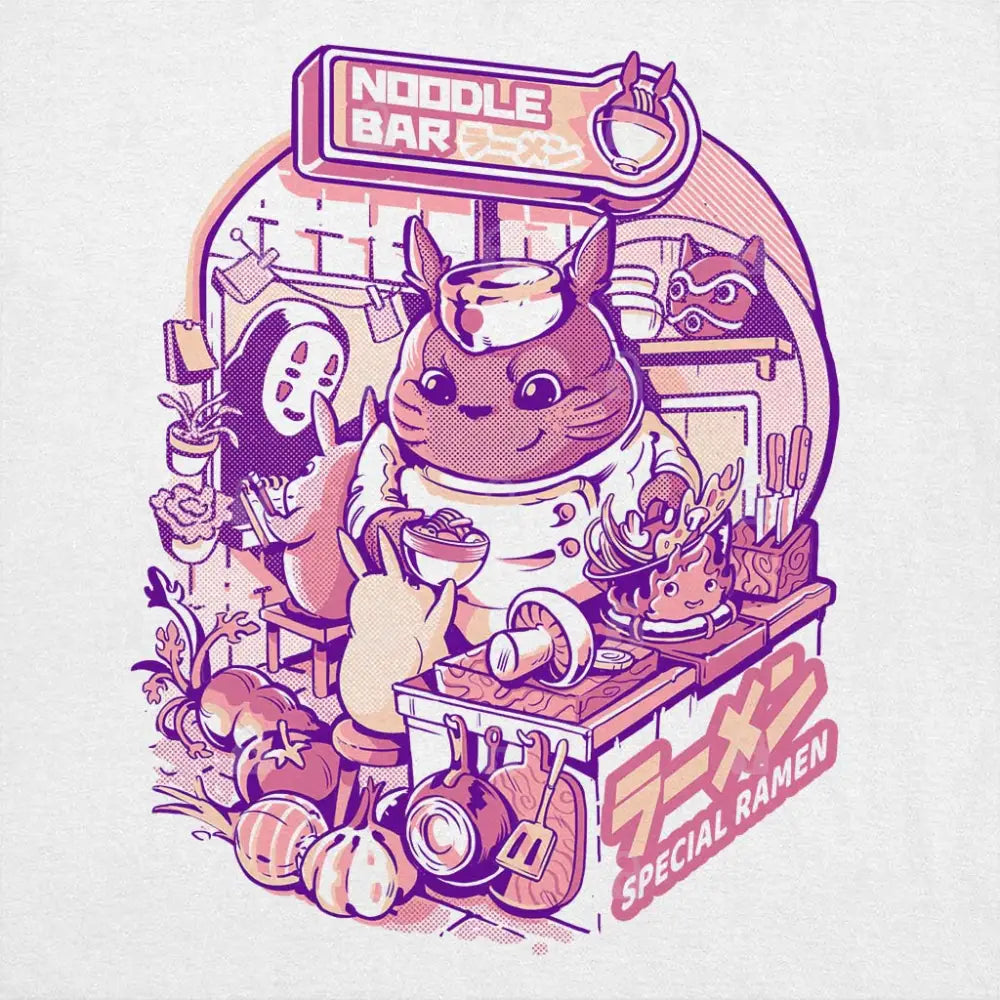 My Neighbor Noodle Bar Hoodie | Anime T-Shirts