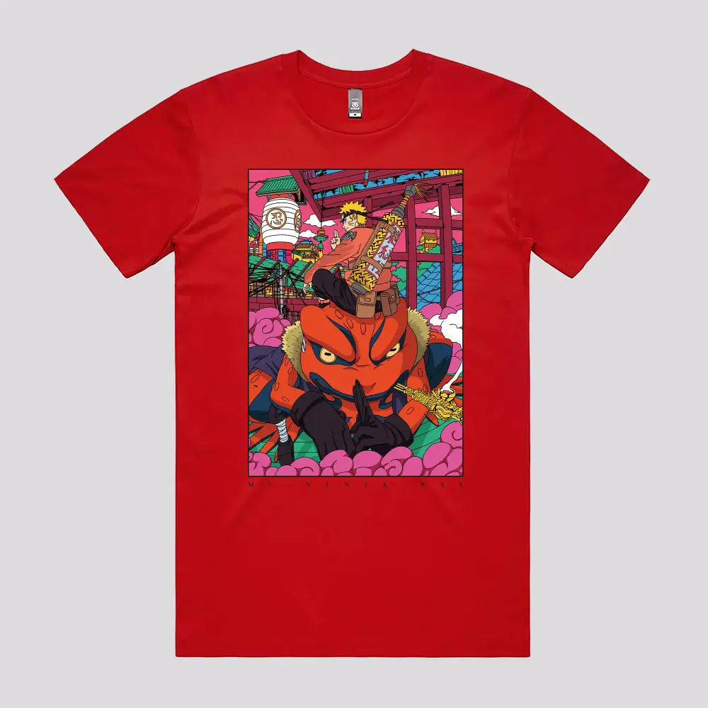 My Ninja Way T-Shirt | Anime T-Shirts