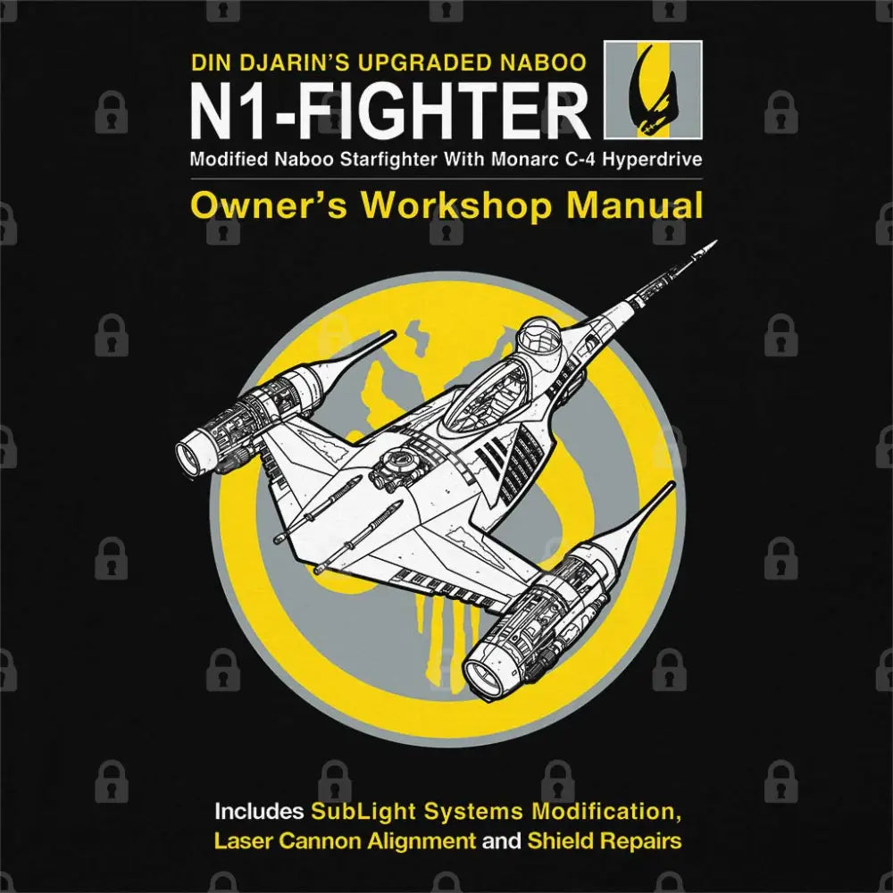 N1 Fighter Manual T-Shirt | Pop Culture T-Shirts