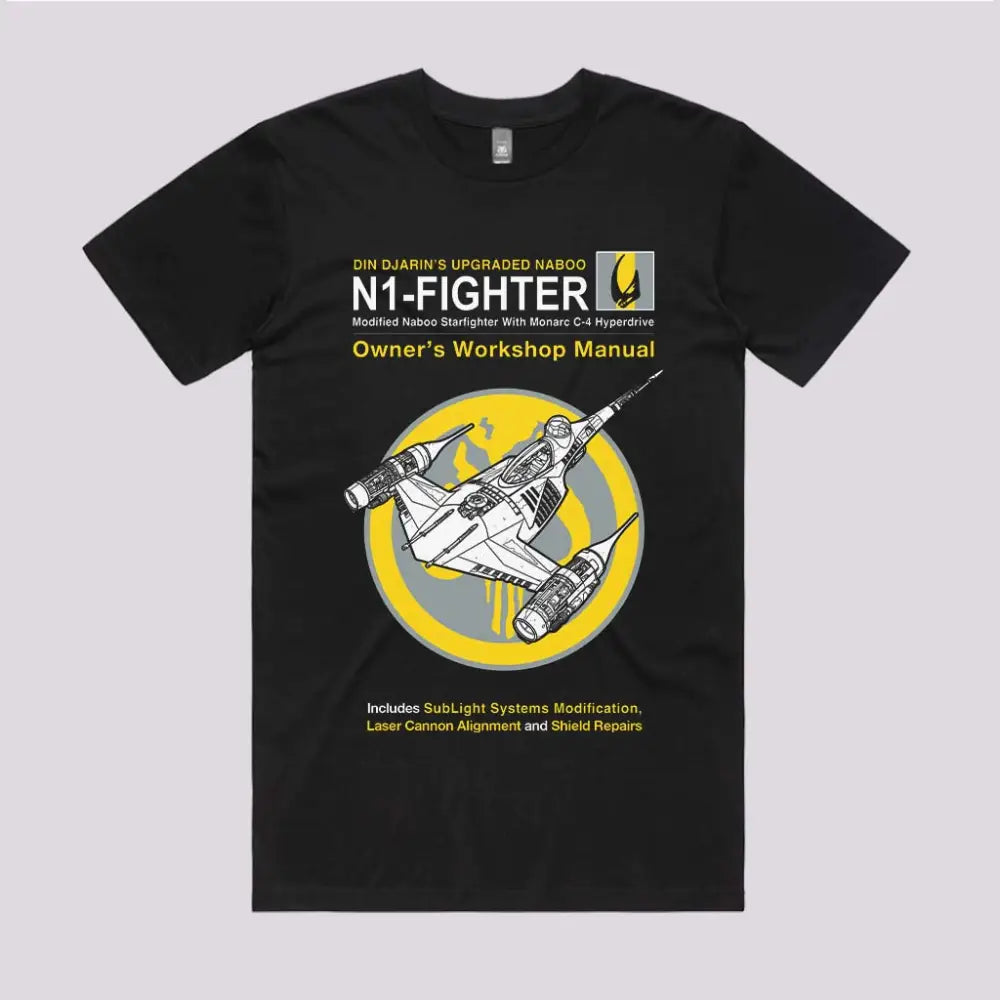 N1 Fighter Manual T-Shirt | Pop Culture T-Shirts