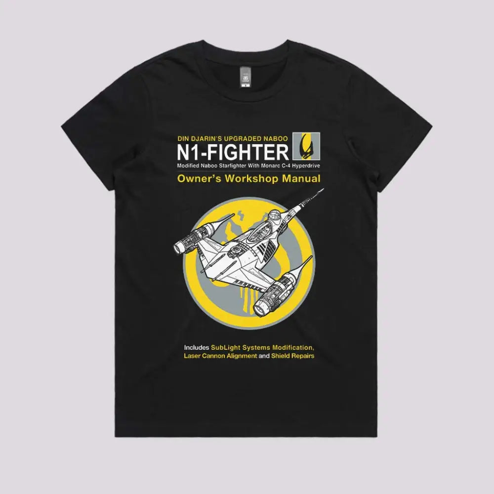 N1 Fighter Manual T-Shirt | Pop Culture T-Shirts