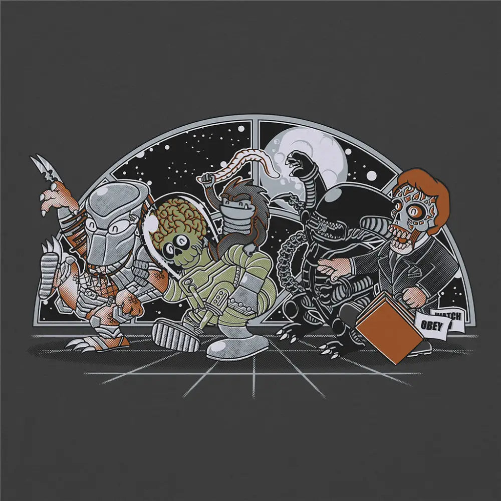 Nasty Aliens T-Shirt | Pop Culture T-Shirts