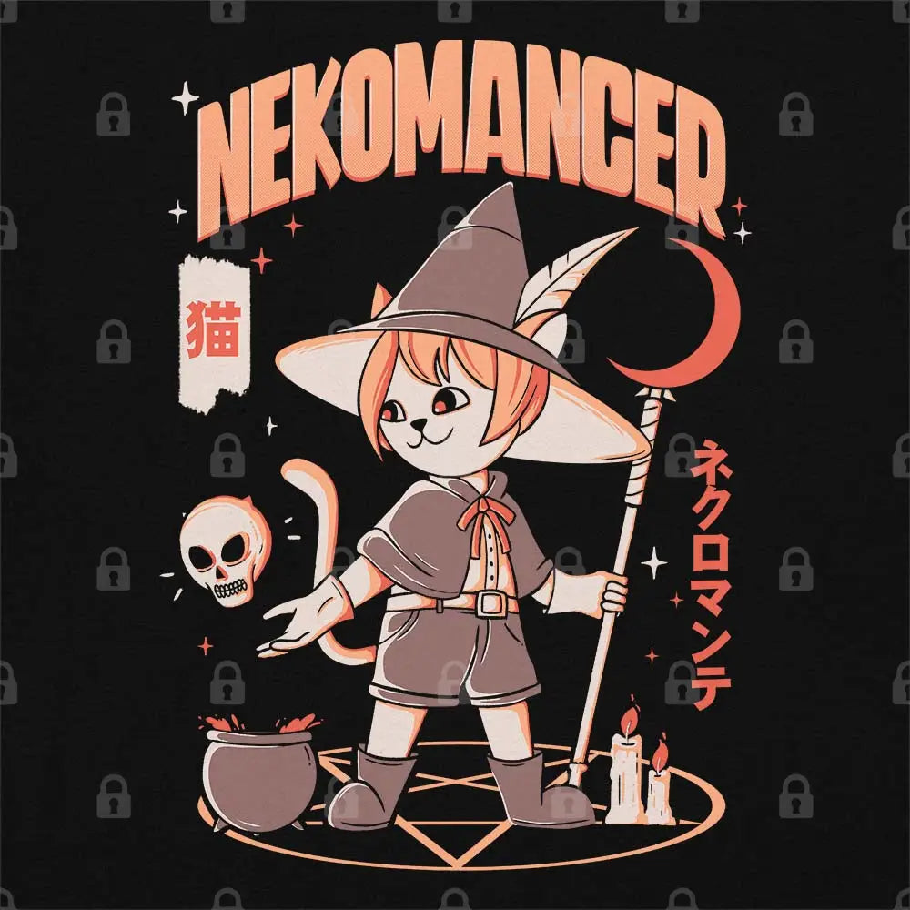 Nekomancer Cat T-Shirt - Limitee Apparel