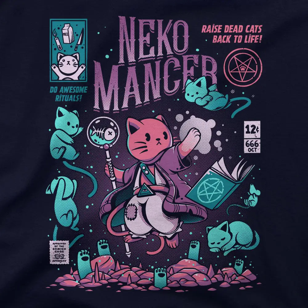 Nekomancer T-Shirt - Limitee Apparel