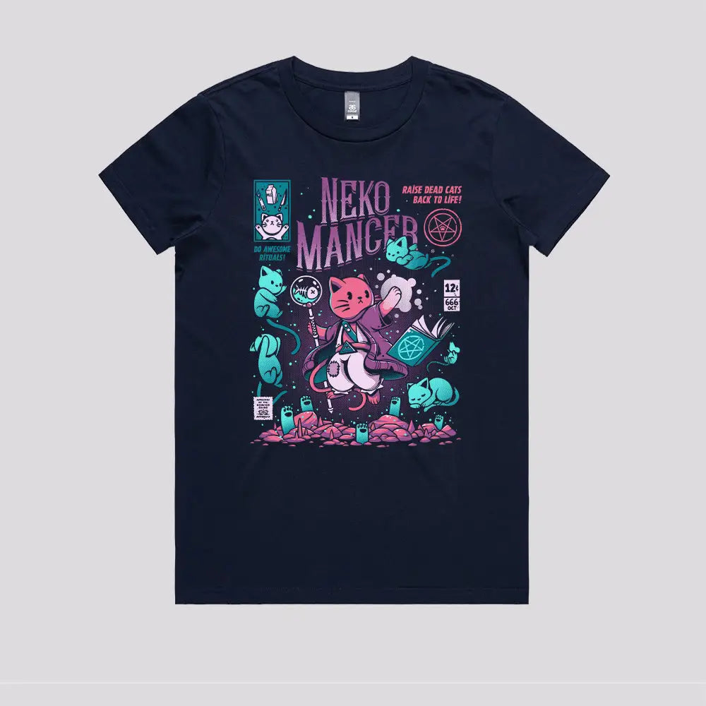 Nekomancer T-Shirt - Limitee Apparel