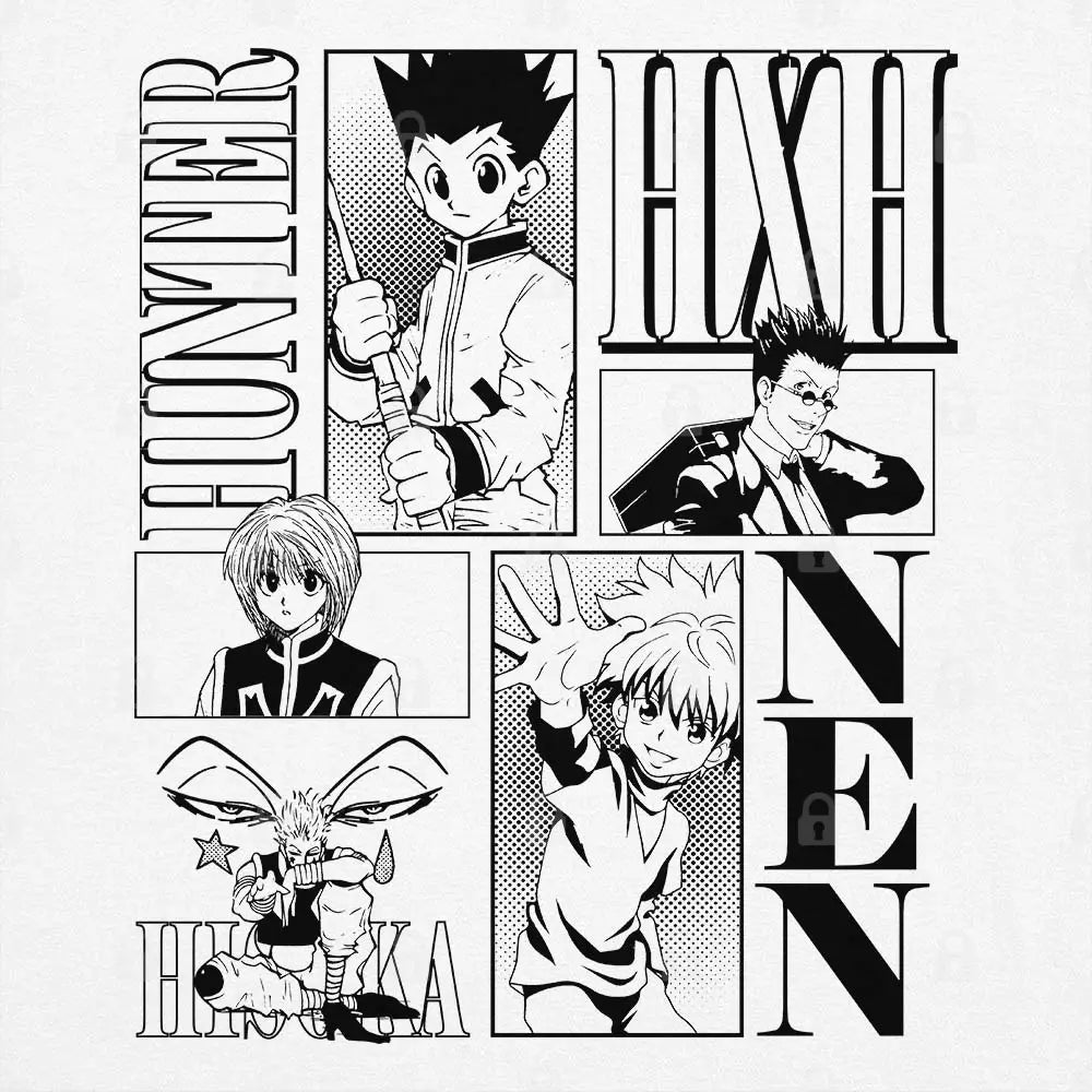 Nen Hunters T-Shirt | Anime T-Shirts