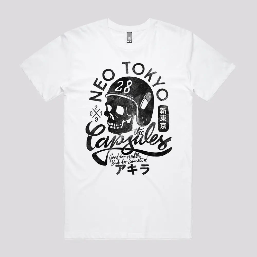 Neo Tokyo Capsules T-Shirt | Anime T-Shirts