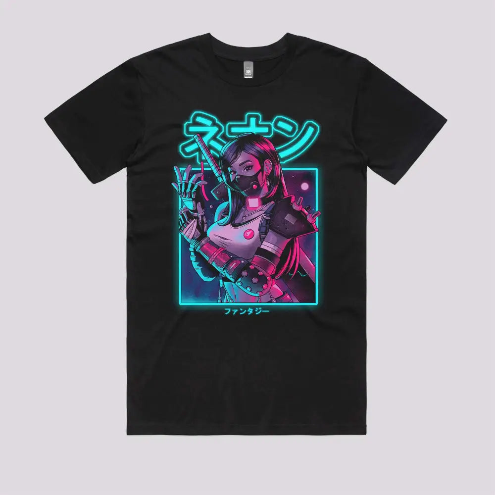 Neon Fantasy VII T-Shirt | Anime T-Shirts