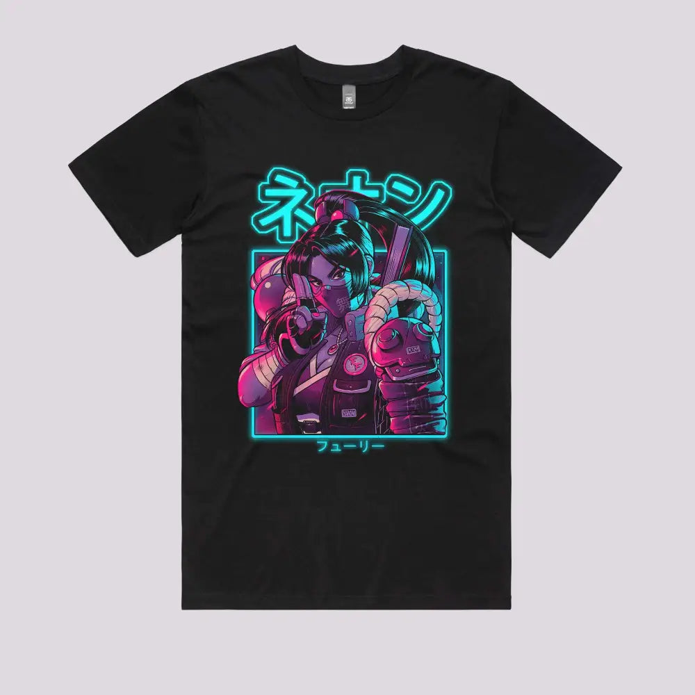 Neon Fury T-Shirt - Limitee Apparel