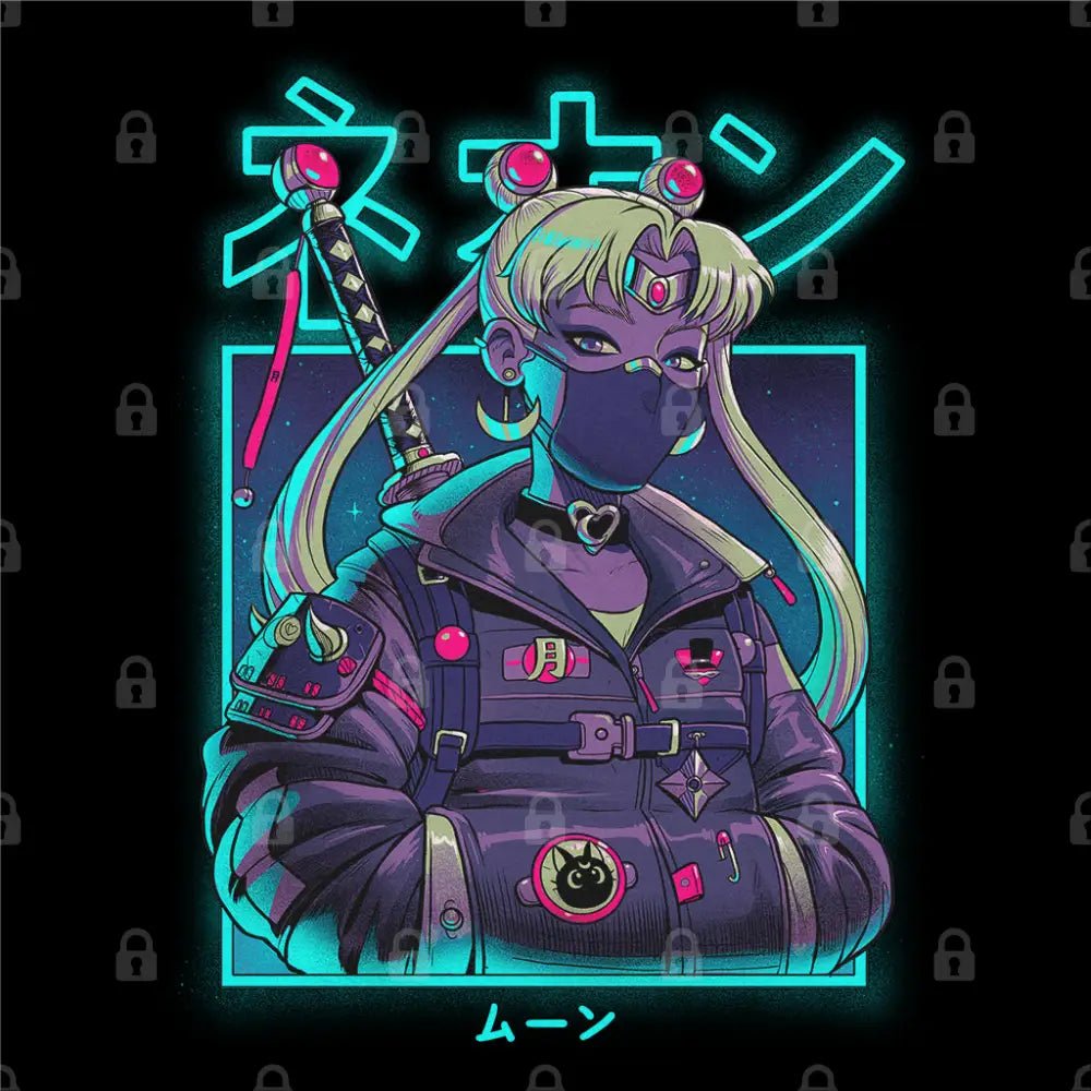 Neon Moon Hoodie | Anime T-Shirts
