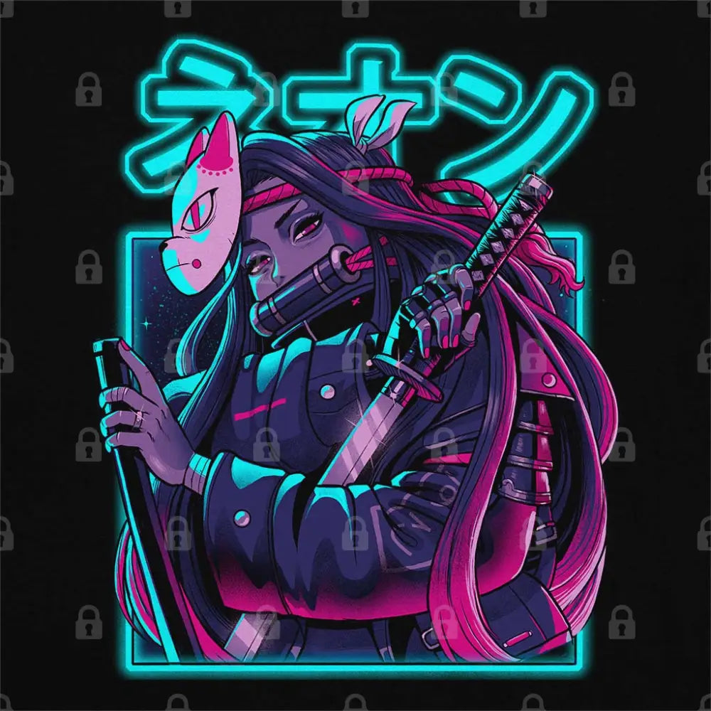 Neon Slayer Hoodie | Anime T-Shirts