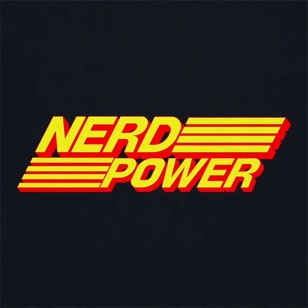 Nerd Power T-Shirt Adult Tee