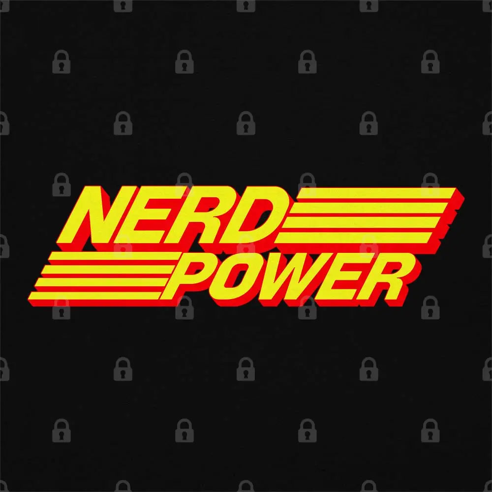 Nerd Power T-Shirt Adult Tee