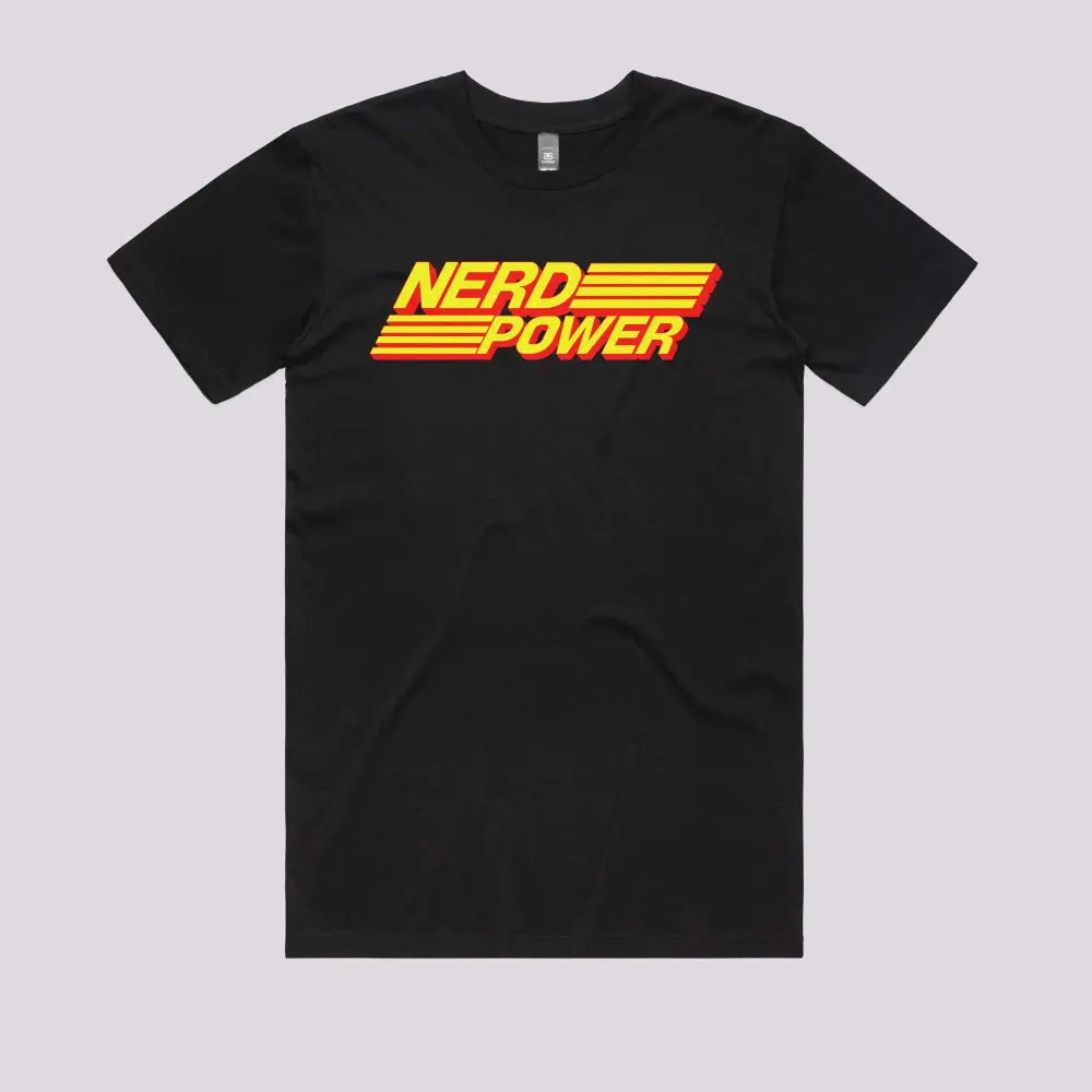 Nerd Power T-Shirt Adult Tee