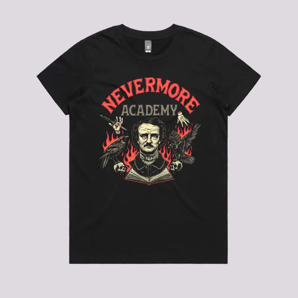 Nevermore Academy T-Shirt | Horror T-Shirt