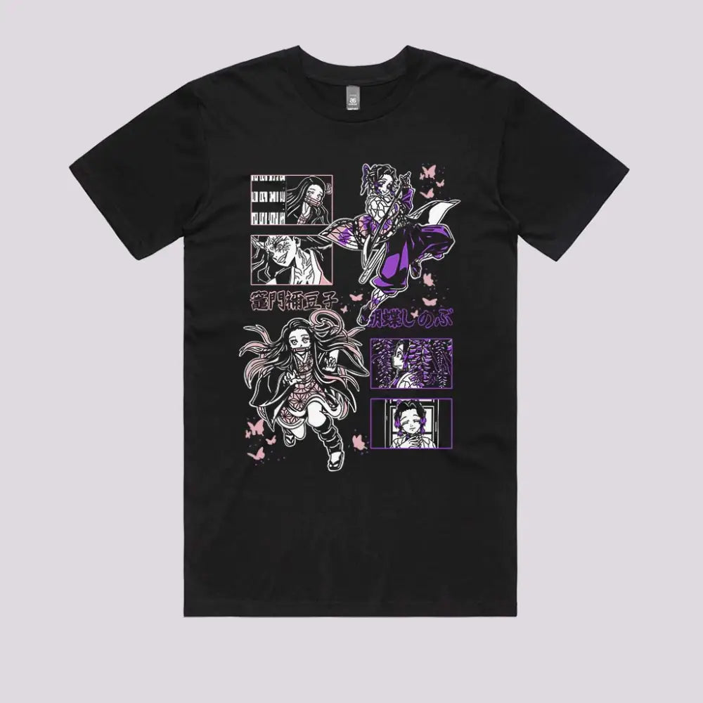 Nezuko and Shinobu T-Shirt | Anime T-Shirts