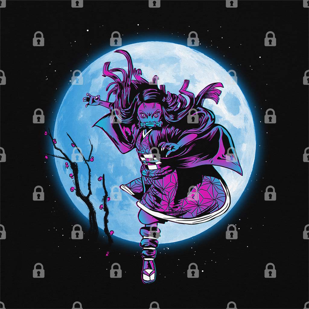 Nezuko Under Moon T-Shirt