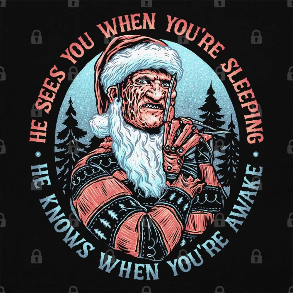 Nightmare Santa T-Shirt Adult Tee