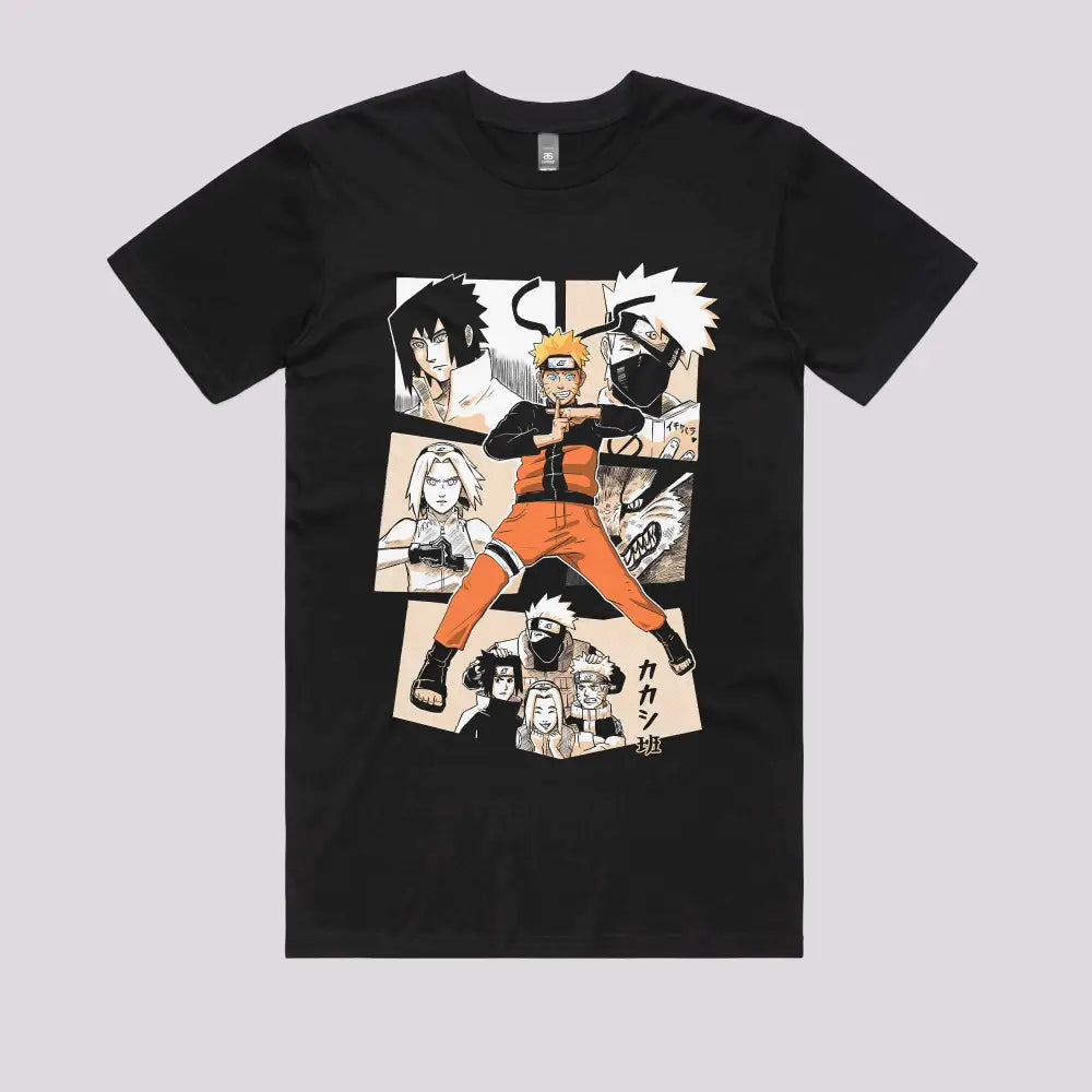 Ninja Comics T-Shirt | Anime T-Shirts