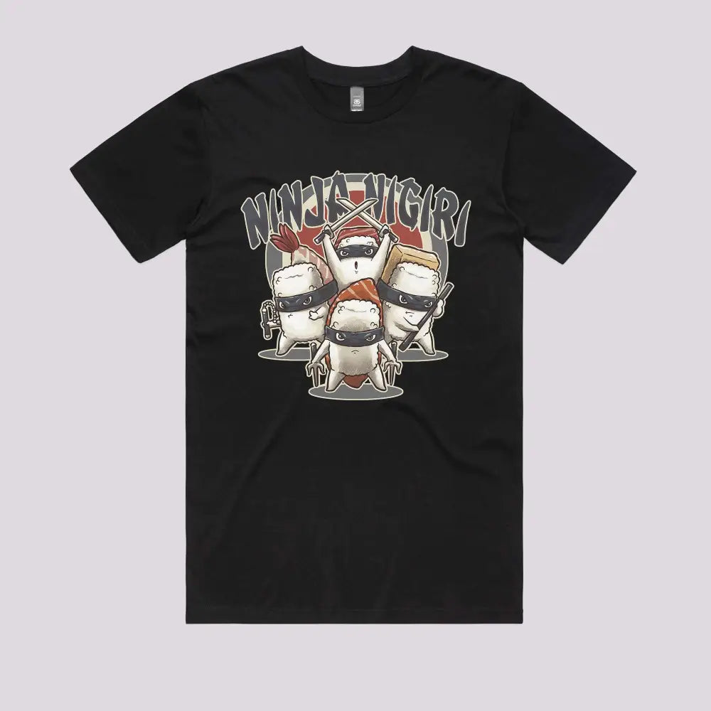 &quot;Ninja Nigiri&quot; Japanese T-Shirt Australia | Limitee Apparel