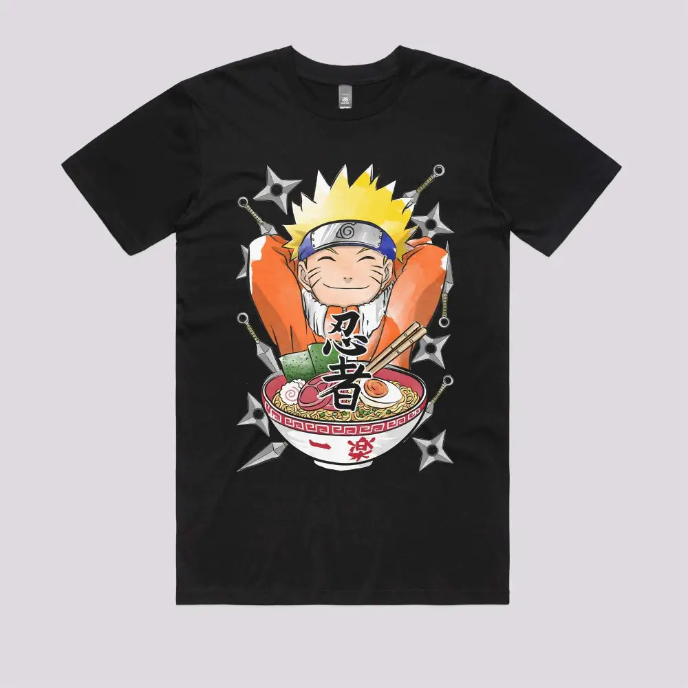 Ninja Ramen T-Shirt | Anime T-Shirts