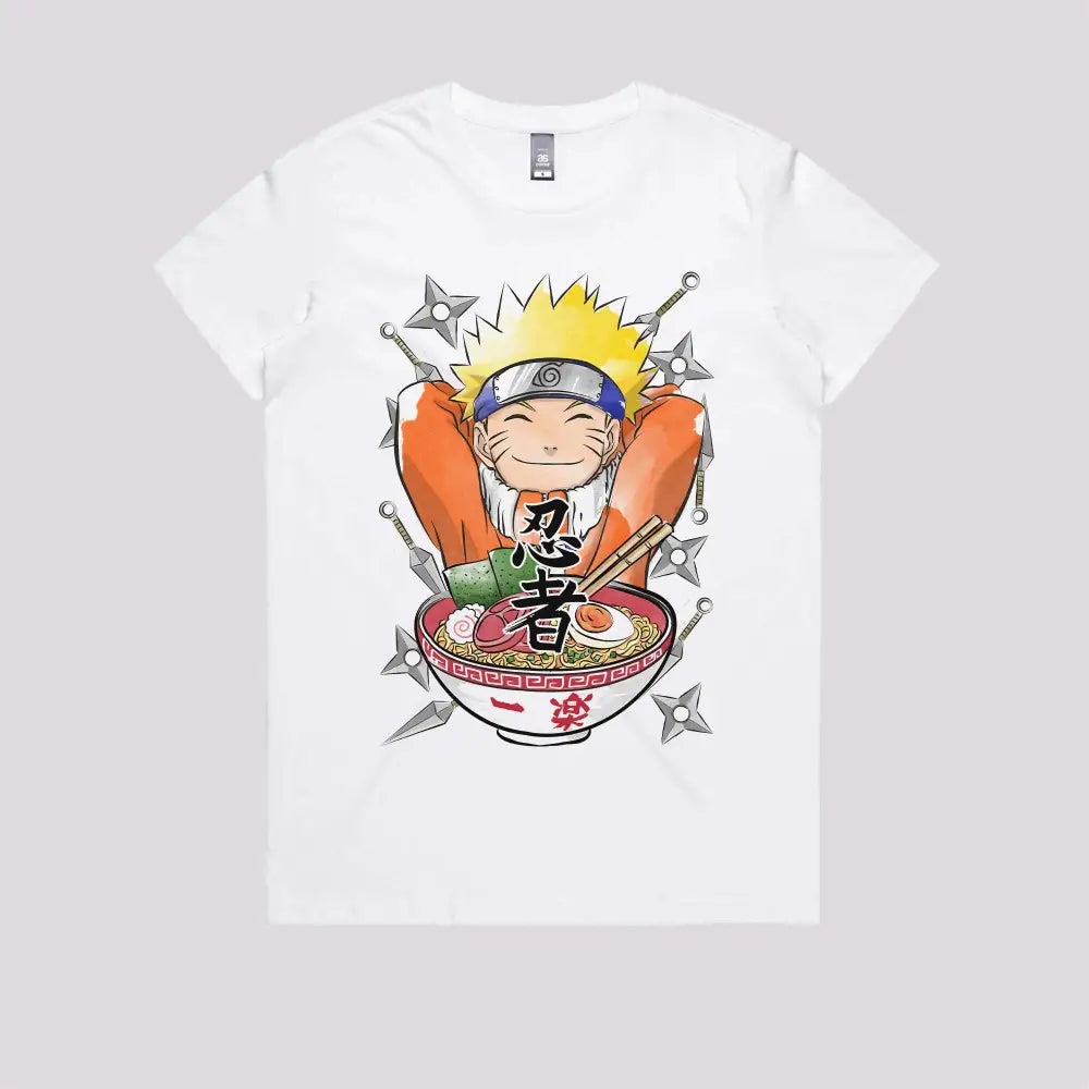 Ninja Ramen T-Shirt | Anime T-Shirts