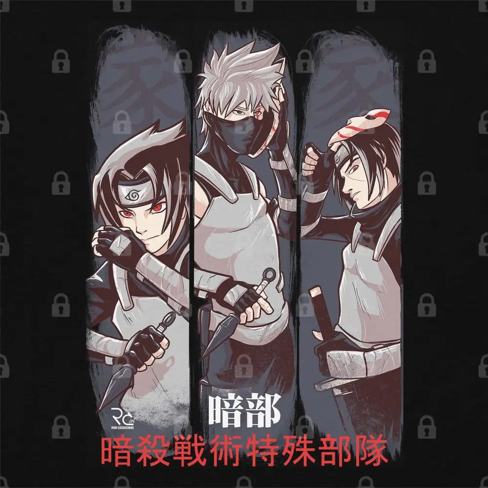 Ninja Trio T-Shirt | Anime T-Shirts