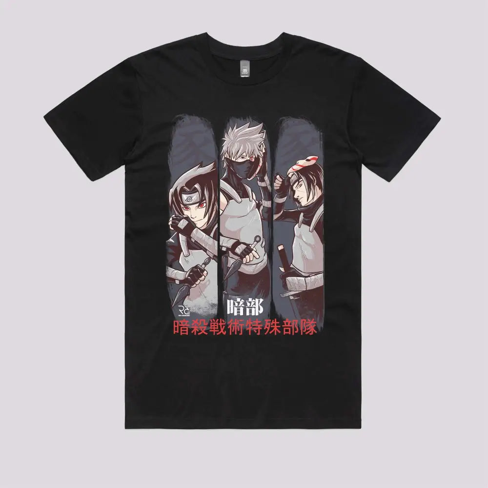 Ninja Trio T-Shirt | Anime T-Shirts