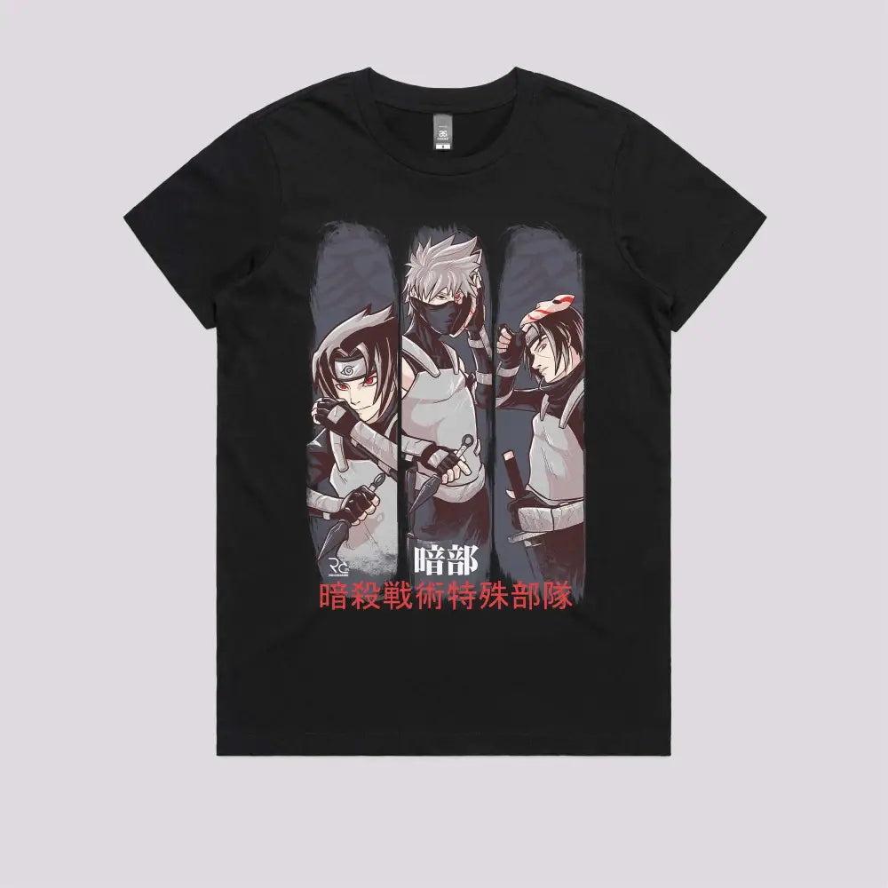 Ninja Trio T-Shirt | Anime T-Shirts