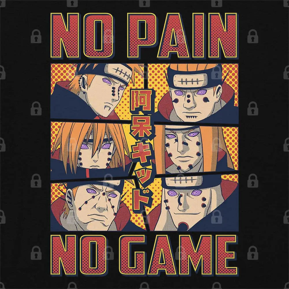 No Pain No Game T-Shirt | Anime T-Shirts