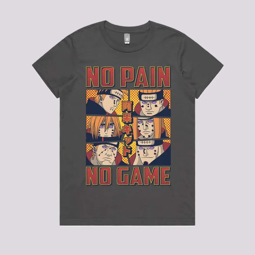 No Pain No Game T-Shirt | Anime T-Shirts