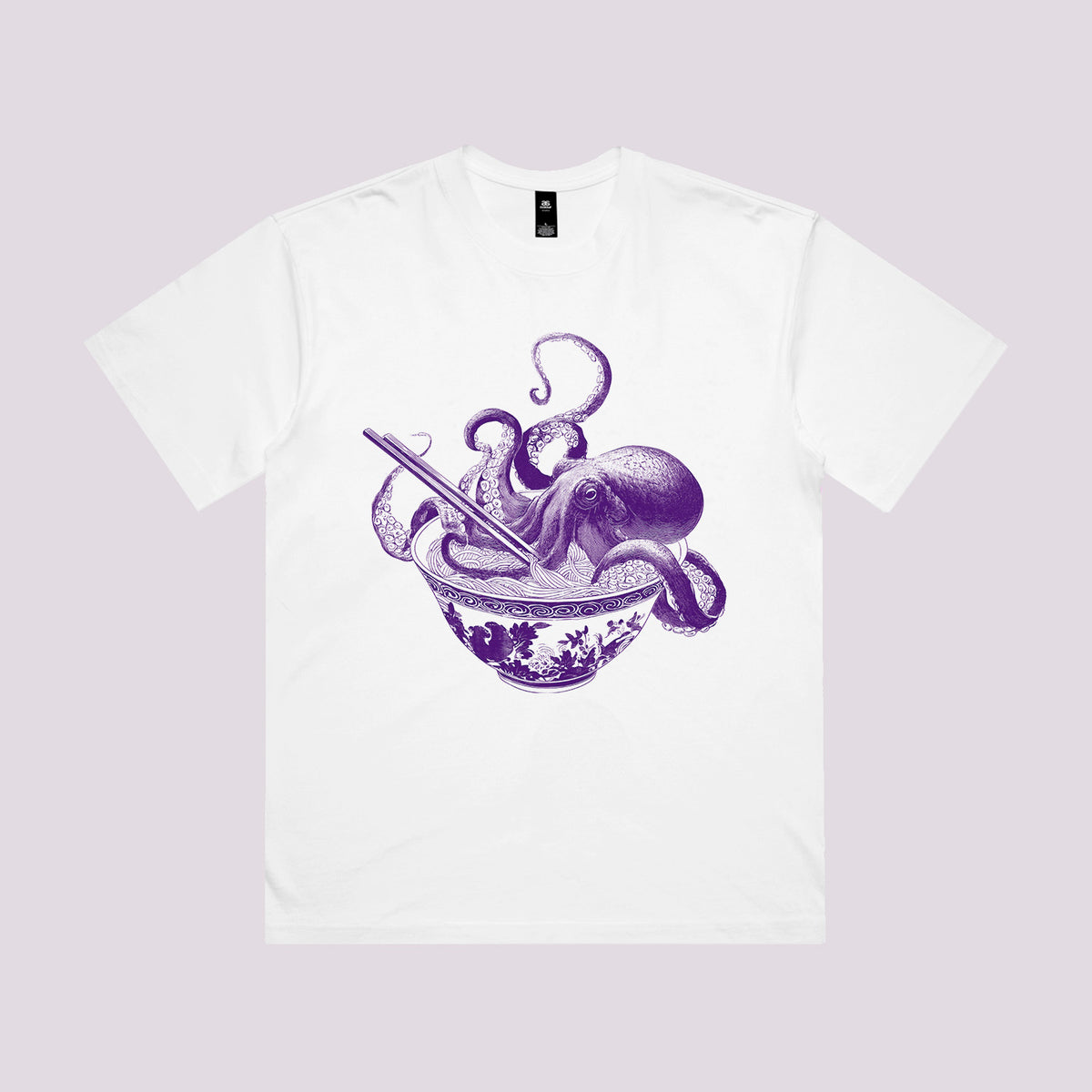 Octopus Ramen Sumi-e Graphic Tee