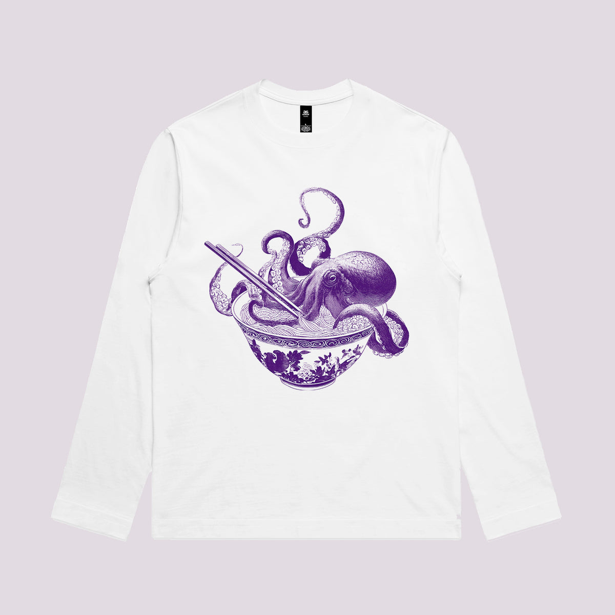 Octopus Ramen Sumi-e Graphic Tee