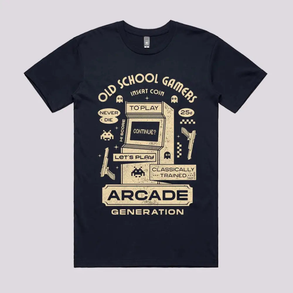 Old School Gamers Gaming T-Shirt | Limitee Apparel