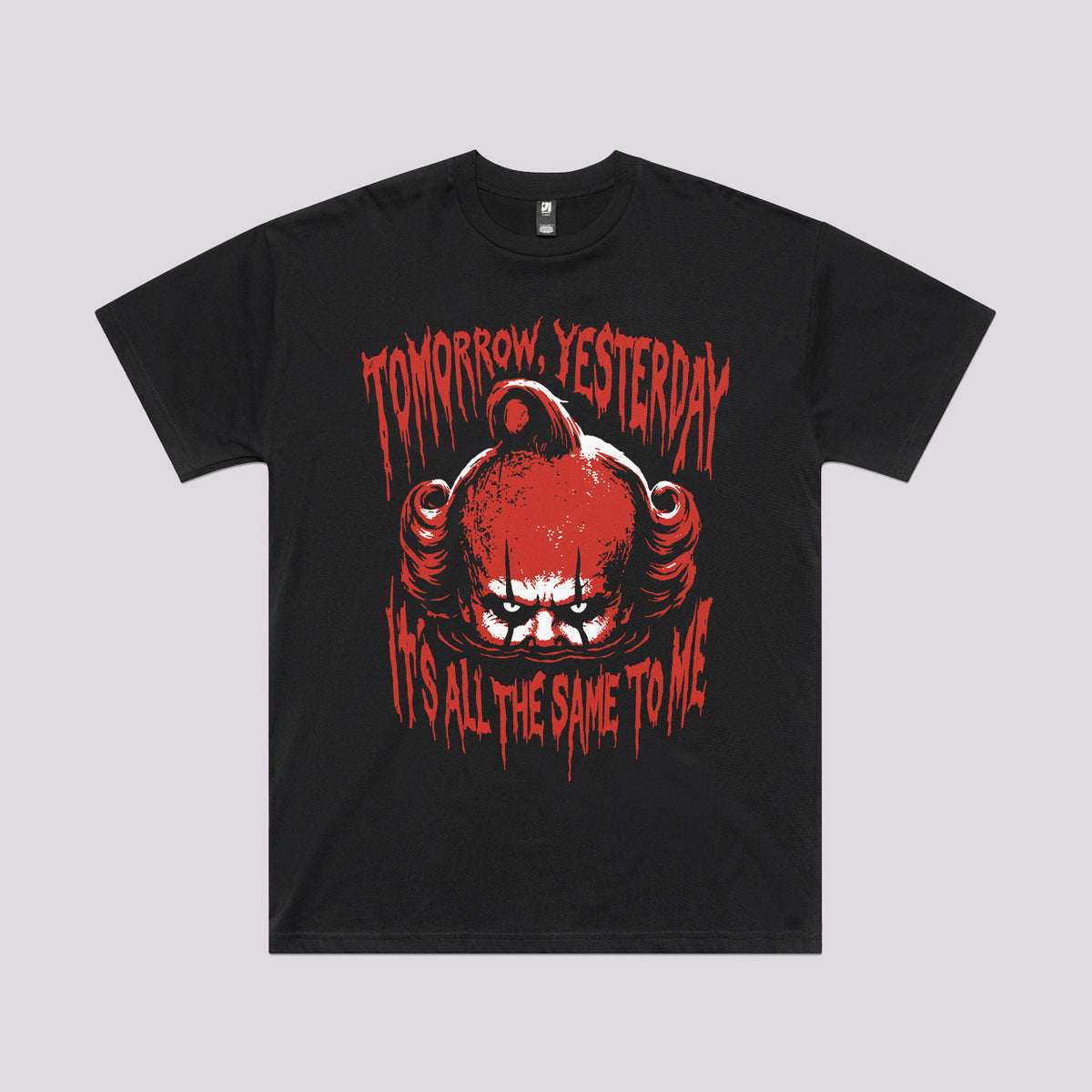 Omni Clown T-Shirt | Oversized Horror T-Shirts Australia