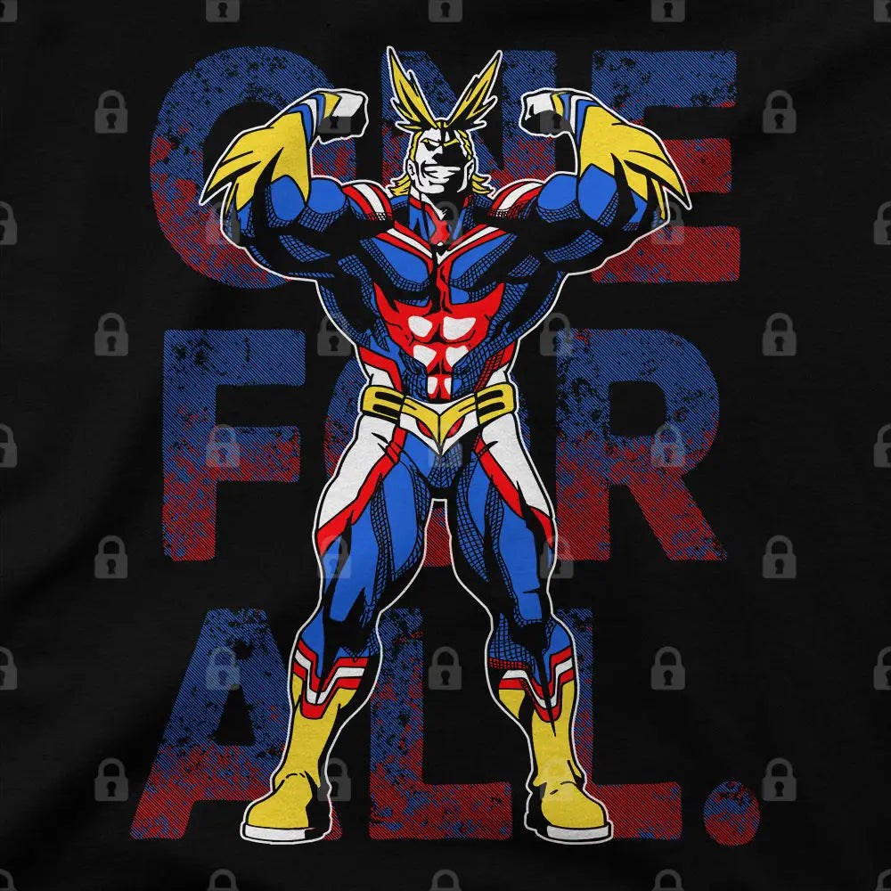One For All T-Shirt | Anime T-Shirts