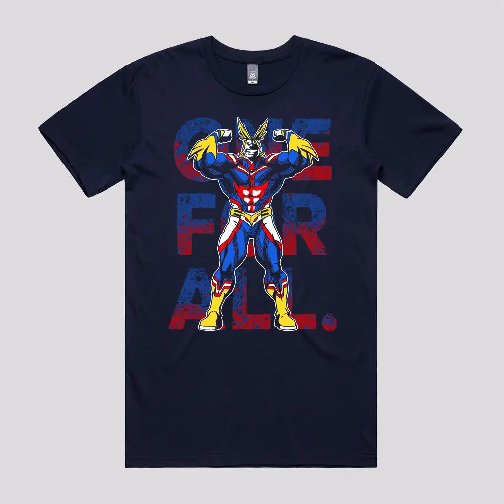 One For All T-Shirt | Anime T-Shirts