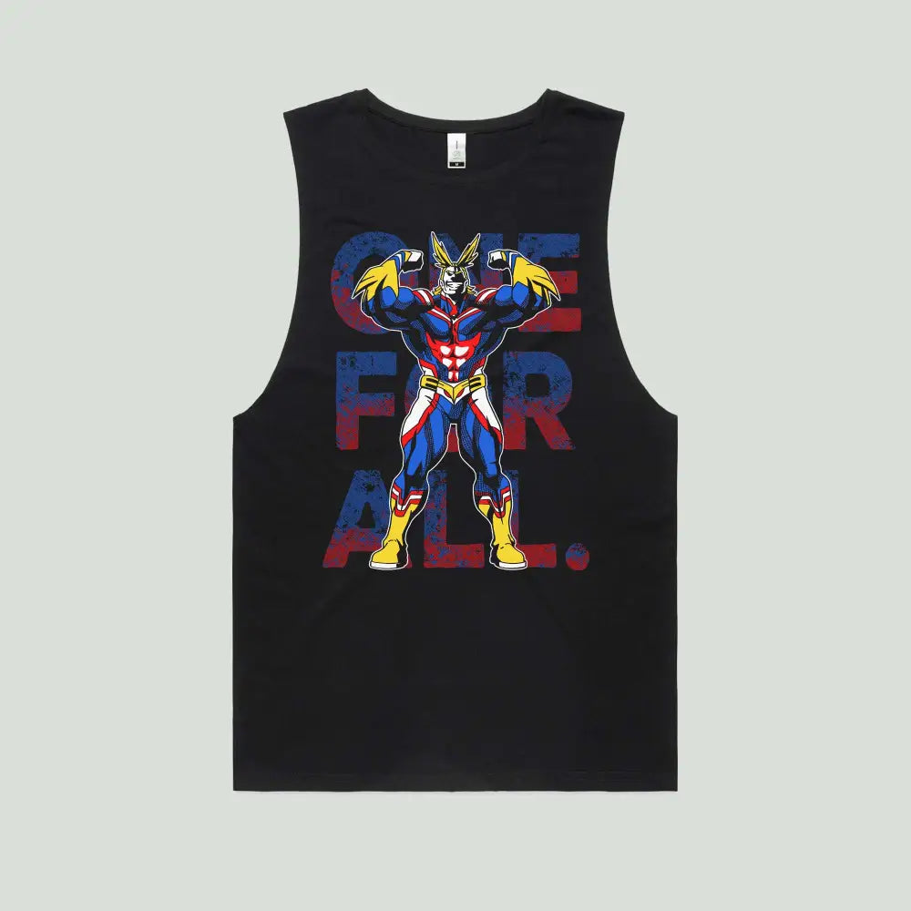 One For All Tank Top | Anime T-Shirts