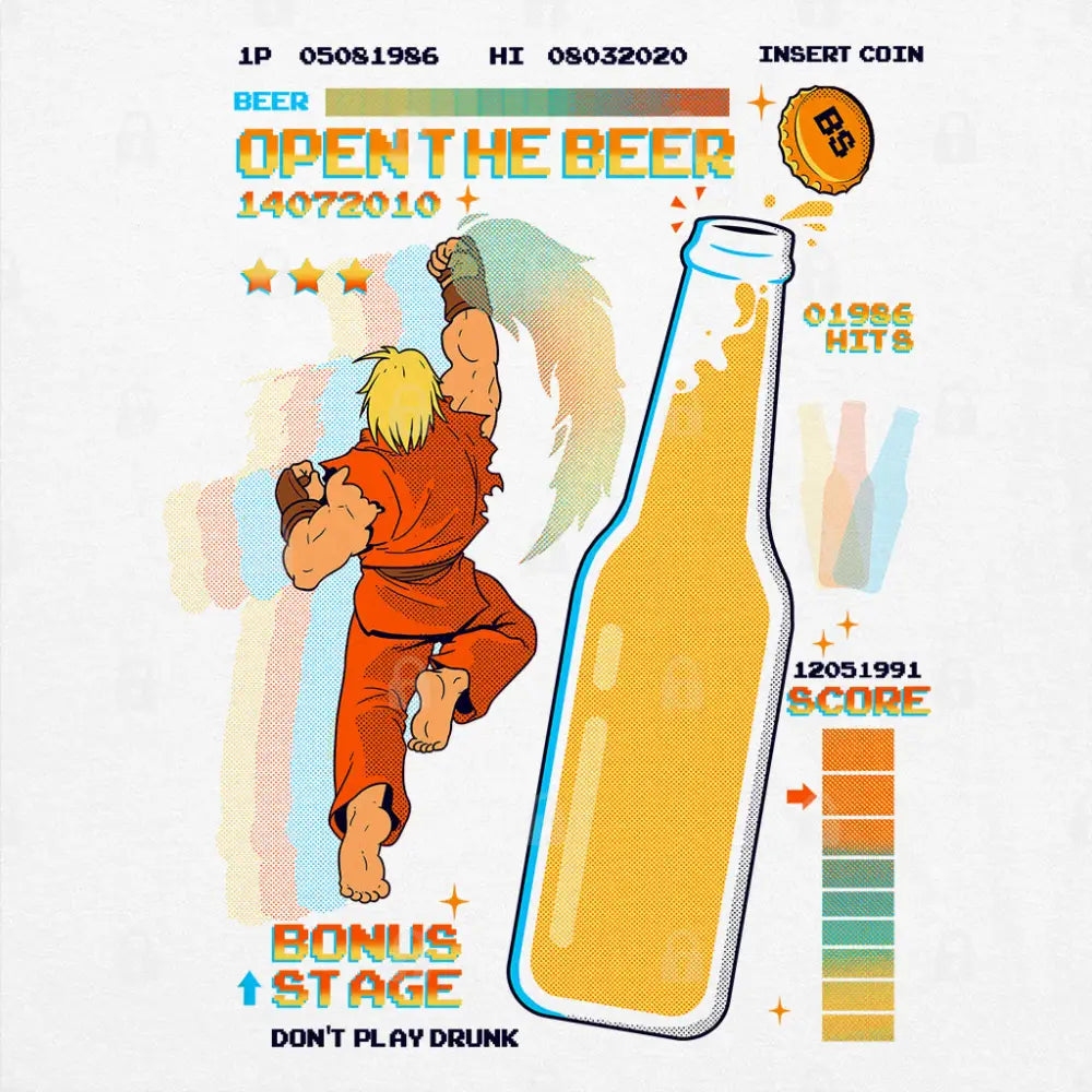 Open The Beer T-Shirt - Limitee Apparel