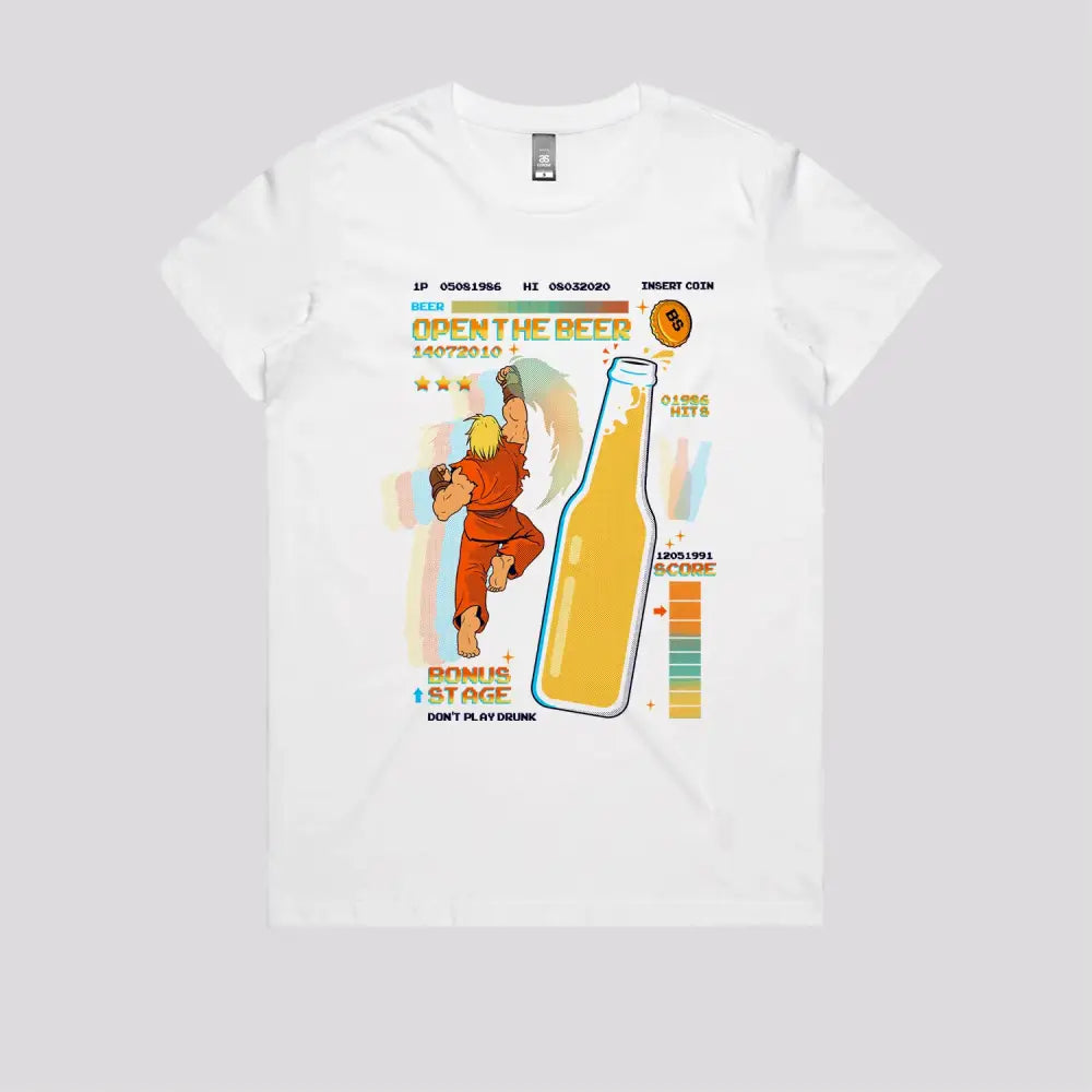 Open The Beer T-Shirt - Limitee Apparel