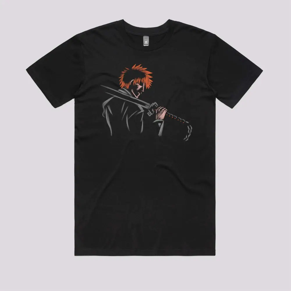 Orange Hair Shinigami T-Shirt | Anime T-Shirts
