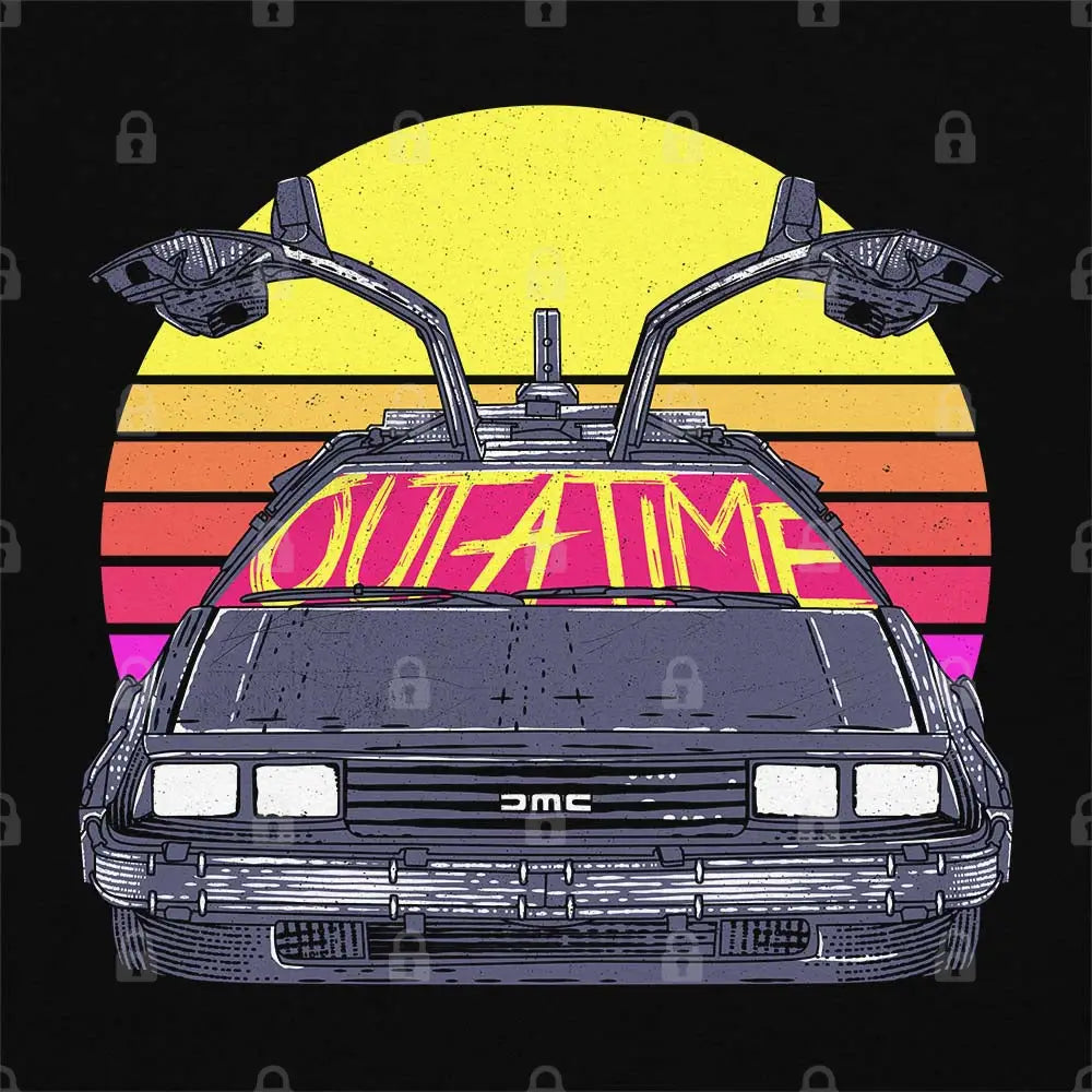 Outatime Retro T-Shirt | Pop Culture T-Shirts