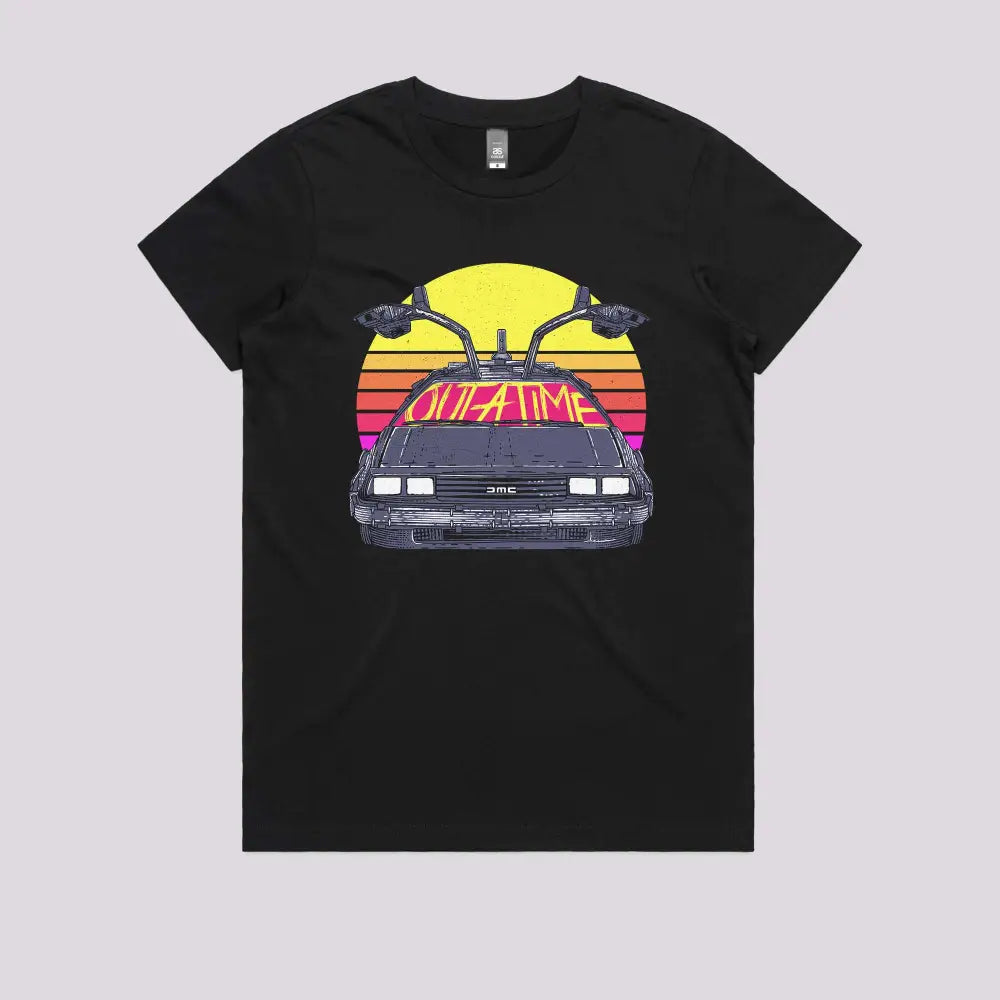 Outatime Retro T-Shirt | Pop Culture T-Shirts