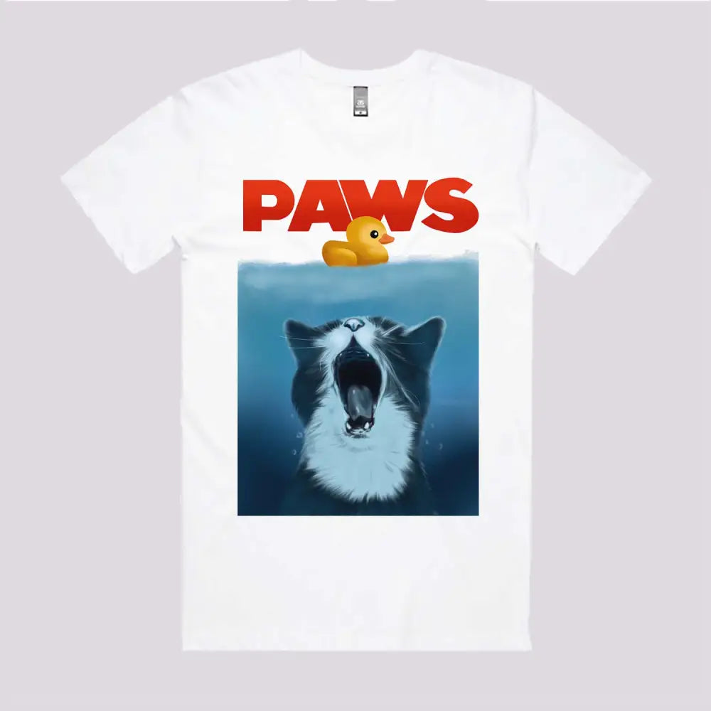 PAWS T-Shirt | Funny Cat T-Shirts