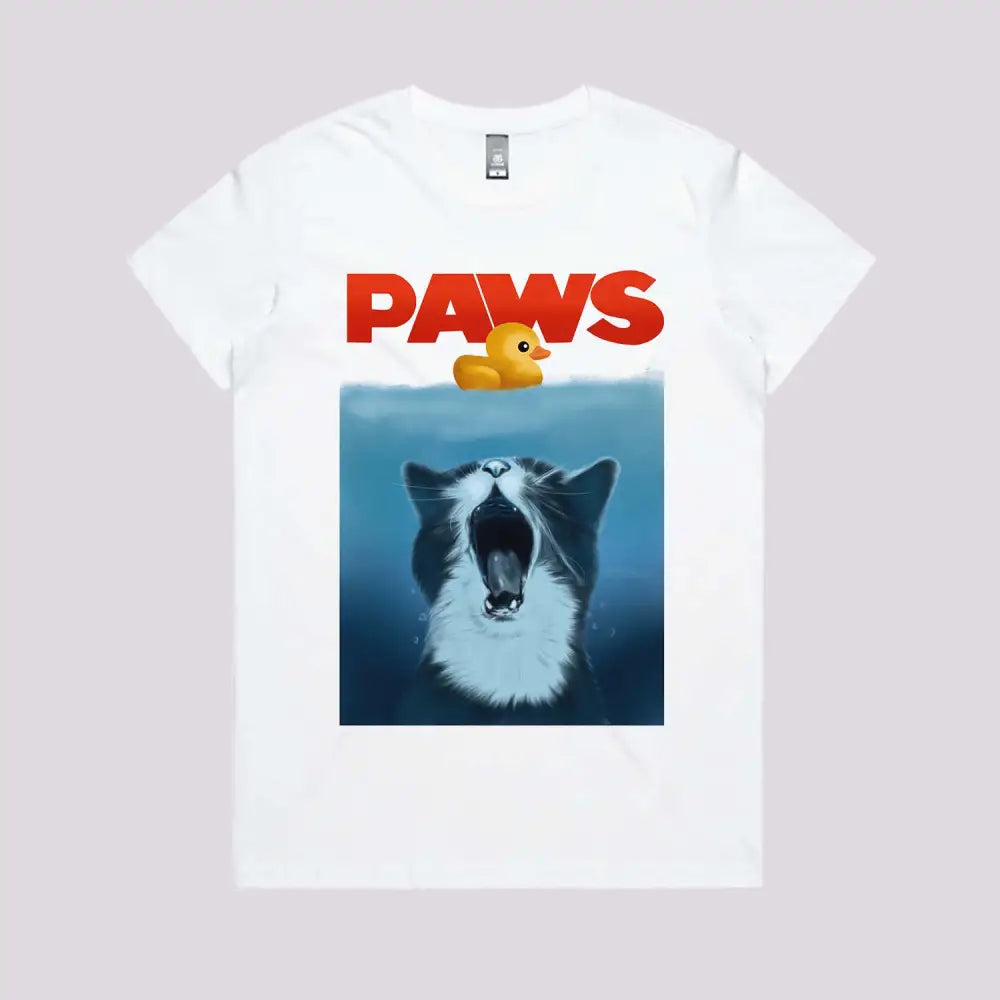PAWS T-Shirt | Funny Cat T-Shirts