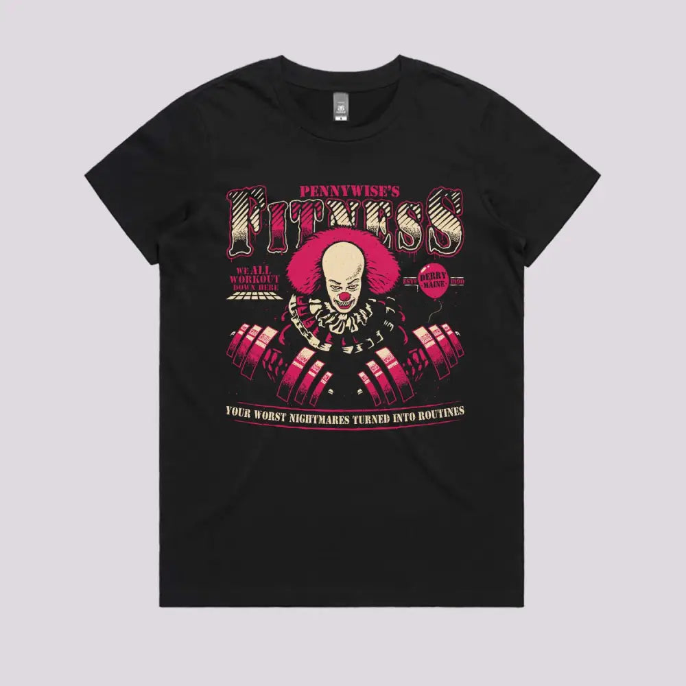 Pennywise&#39;s Fitness Horror T-Shirt | Horror Clothing