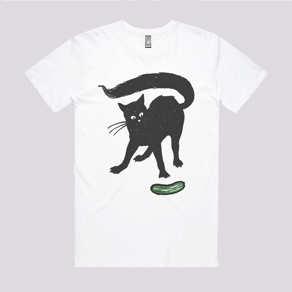 Cat and Pickle T-Shirt | Cool Graphic Tees Australia